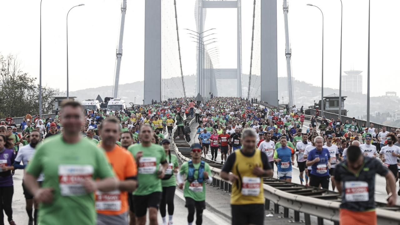 İstanbul Maratonu nedeniyle pazar günü bazı yollar trafiğe kapatılacak