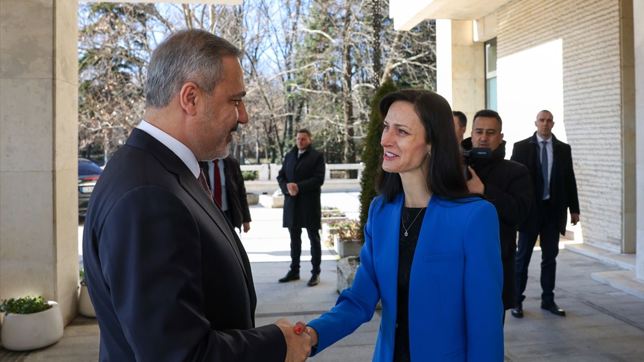 Bakan Fidan, Bulgar Mevkidaşı Gabriel İle Görüştü
