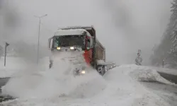 Bolu Dağı'nda Yoğun Kar Ulaşımı Felç Etti