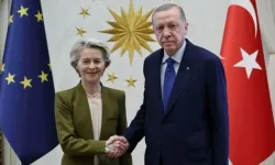 CB Erdoğan, AB Komisyonu Başkanı Von Der Leyen'le Görüştü