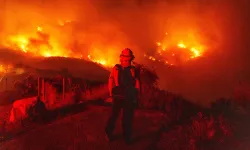 Los Angeles'ten Sonra San Diego'da Yangın Paniği!