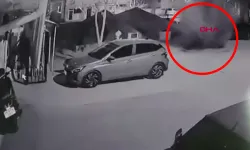 Aksaray'da Su Hattı Patladı! O Anlar Kamerada