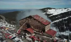 Bolu’daki Otel Faciasında Yangının Çıkış Anı Kamerada