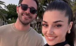 Hande Erçel ile Hakan Sabancı Mavi Turda