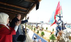 Cumhurbaşkanı Erdoğan, Etnospor Kültür Festivali’ni Ziyaret Etti