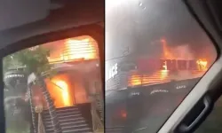 Esenyurt'ta Yangın Paniği! Bir Restoran Alev Alev Yandı