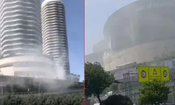 Başakşehir'de Bir AVM'de Yangın Çıktı! Ekiplerin Müdahalesi Sürüyor