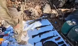 MSB: Pençe-Kilit Bölgesinde Silah, Mühimmat ve Yaşam Malzemesi Ele Geçirildi
