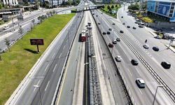 Bayramın İlk Gününde İstanbul’da Boş Kalan Yollar Havadan Görüntülendi