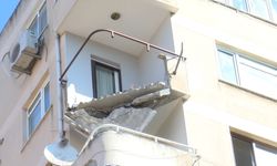 Maltepe'de 9 Katlı Binada Balkon Çöktü