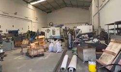 Konya'da Kaçak Silah Parçası Üretilen Fabrikaya Operasyon