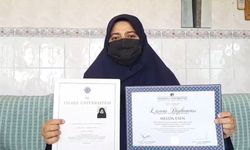 13’üncü Üniversitesini Birincilikle Bitirdi