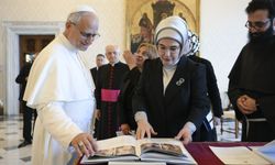 Emine Erdoğan, Papa 14’üncü Leo İle Görüştü