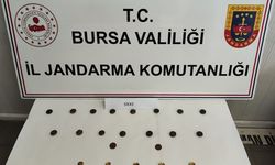 Bursa'da 100 Bin Dolara Satmayı Planladığı 22 Sikke İle Yakalandı