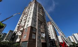 Kayseri’de 14 Katlı Binada Yangın