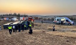 Şanlıurfa'da Yolcu Otobüsü Devrildi! Çok Sayıda Yaralı Var