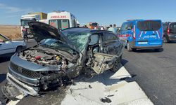 Tekirdağ'da 3 Aracın Karıştığı Kaza; 6 yaralı