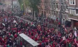 Amsterdam’da Gazze'ye Destek Yürüyüşüne 250 Bin Kişi Katıldı