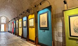 Âdil-i Mutlak Hat Eserleri Sergisi, Mardin'de Sanatseverlerle Buluştu