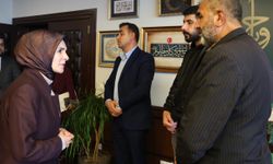 Bakan Göktaş, Rojin Kabaiş'in babasıyla bir araya geldi
