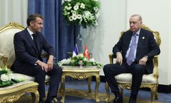 CB Erdoğan, Fransa Cumhurbaşkanı Macron ile Görüştü