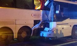 Sinop'ta Servis Otobüsü İle Yolcu Otobüsü Çarpıştı: 13 Yaralı