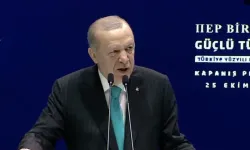 Cumhurbaşkanı Erdoğan, ‘Türkiye Yüzyılı Buluşmaları Kapanış Programı’nda konuştu