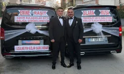 Babadan kalma geleneği yaşatıp, aynı gün evlendiler