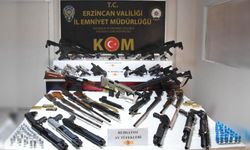 Erzincan merkezli 35 ilde 'kaça silah ticareti' operasyonu; 9 tutuklama