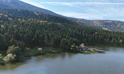 Gölcük Tabiat Parkı'nda eşsiz manzara