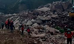 Ordu'da taş ocağında göçük meydana geldi; 2 kişi enkaz altında kaldı