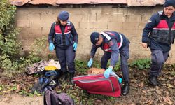 Yol kenarına bırakılan valizler ile çantadan kıyafet ve ev eşyası çıktı