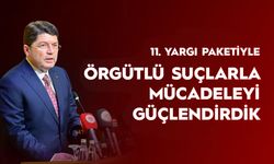 Bakan Tunç, '11'inci Yargı Paketi' ile ilgili açıklamalar yaptı