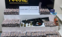 Ev ile iş yerinden 14 bin uyuşturucu hap çıktı, 'Kullanmak için satın aldım' dedi