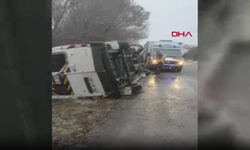 Sivas’ta öğrenci servisi dervrildi; 15 yaralı