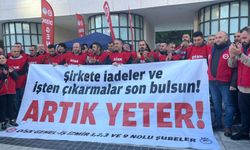 İzmir'de belediye işçilerinin eylemi 2'nci günde