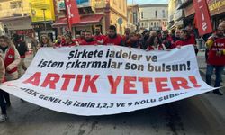 İzmir'de işçilerin eylemi 3'üncü günde devam ediyor