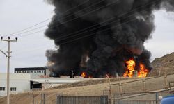 Kırıkkale'de kimya fabrikasında yangın