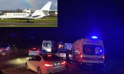 Libya heyetini taşıyan jet Ankara yakınlarında düştü