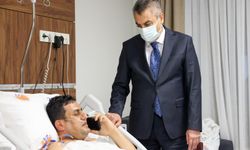 Öğrencinin vurduğu okul müdürü yoğun bakımdan çıktı, Bakan Tekin'le görüştü