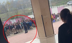 Okul müdürünün, öğrenciyi yakasından tutup yere savurduğu görüntülere inceleme