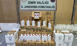 Yılbaşı öncesi İzmir'de 2 bin 850 litre sahte etil alkol ele geçirildi