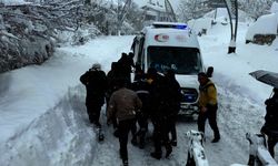 Çatak’ta çığ düşen evdeki kadın yaralı kurtarıldı; 20 ev tahliye edildi