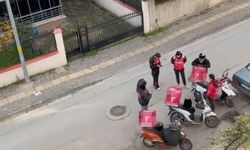 Evine 20 günde 400 sahte sipariş ile asılsız ihbar geldi; kapıda yan yana sıralanan motokuryeler