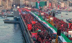 İstanbul'da 'Büyük Gazze Yürüyüşü'
