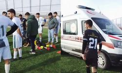 Dili boğazına kaçan kaleci, polisin müdahalesi ile kurtuldu