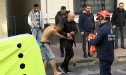 Küçükçekmece'de polis gelince kendini eve kilitledi; kapı kırılarak gözaltına alındı