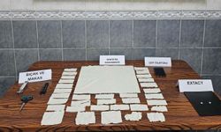 Peçeteye emdirilmiş uyuşturucuyla yakalanan şüpheli tutuklandı