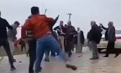 Şanlıurfa’da taş, sopa ve kürekli kavga kamerada: 7 yaralı