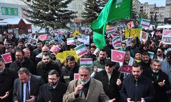 ABD ve İsrail, Kars’ta protesto edildi